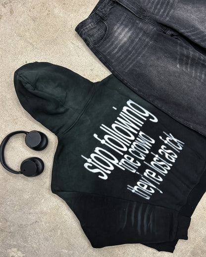 Lost AF Distressed Hoodie