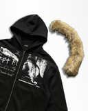 December Fur Zip Hoodie