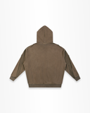 Hollow Zip Hoodie
